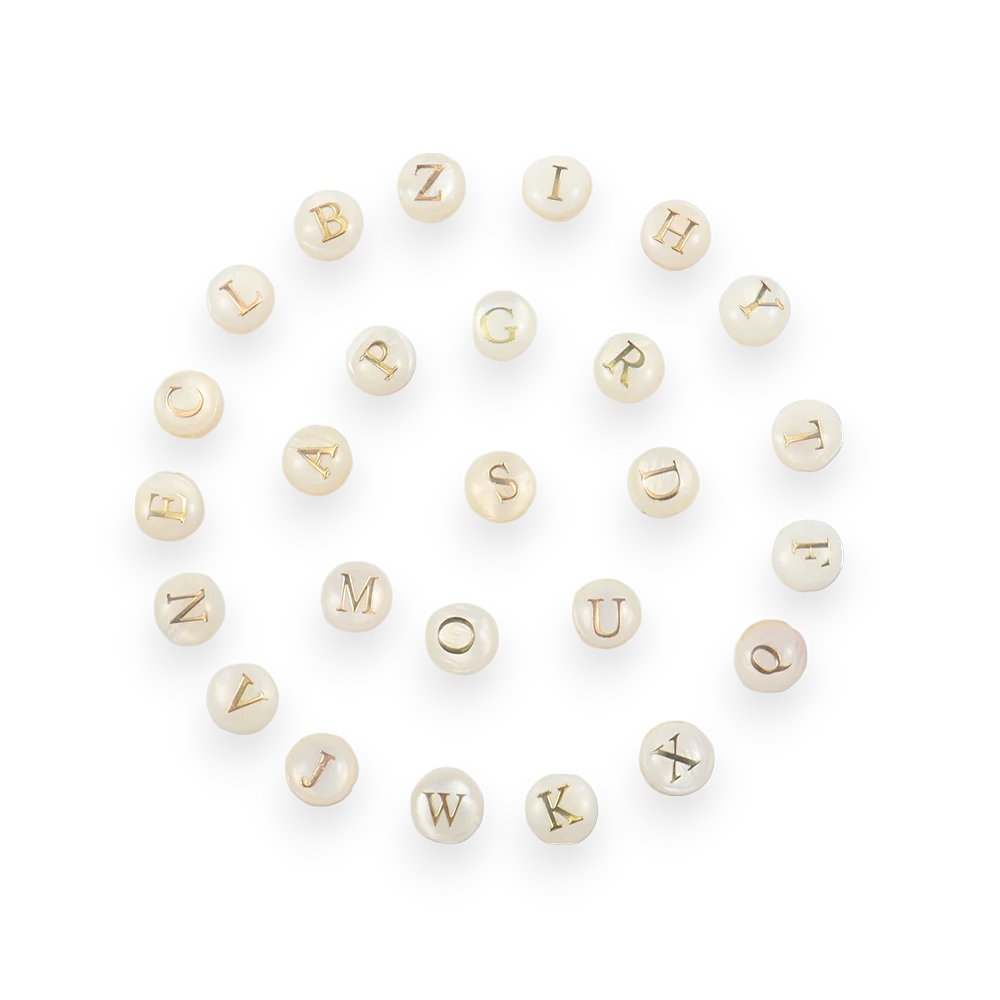 Adjustable Dainty Letter Initial Bracelet