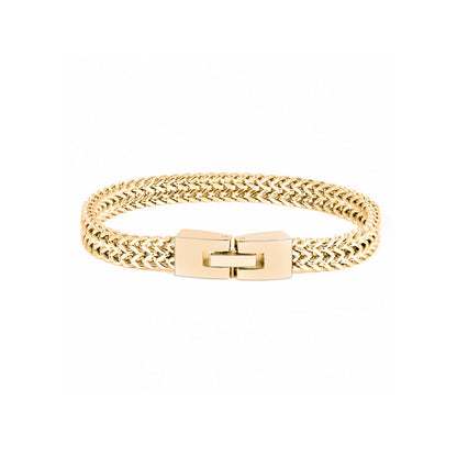 Classy Initial Love Clasp Bracelet