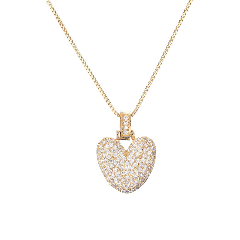 14k Diamond Dazzle Bubble Initial Necklace