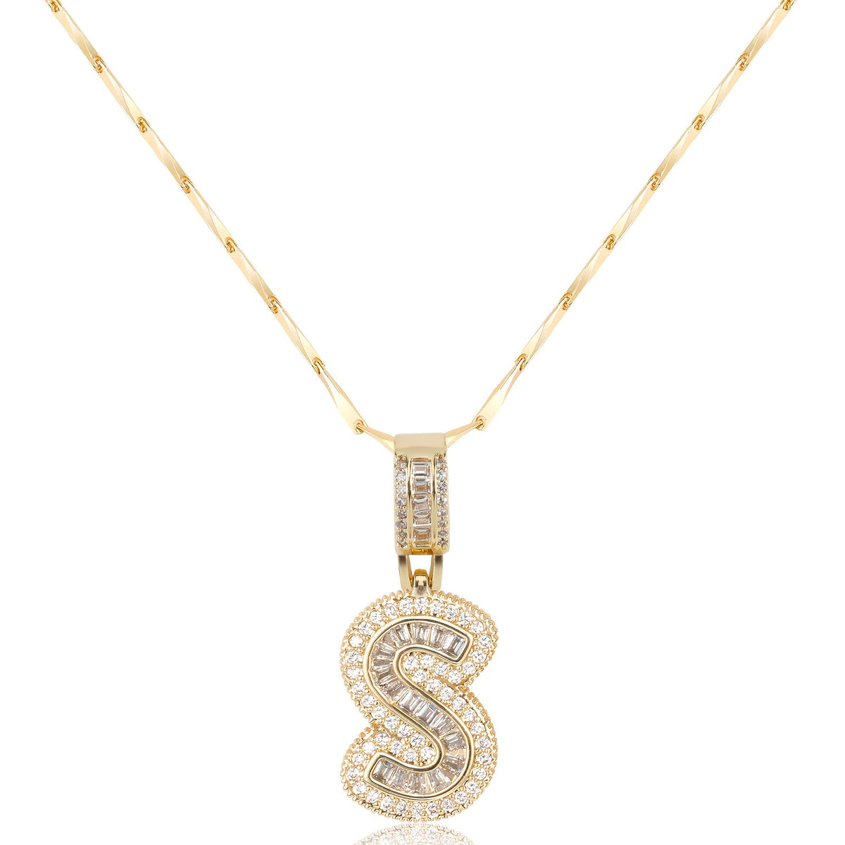 Bold Initial Necklace