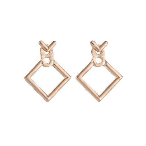 Geometric Overlap Earrings