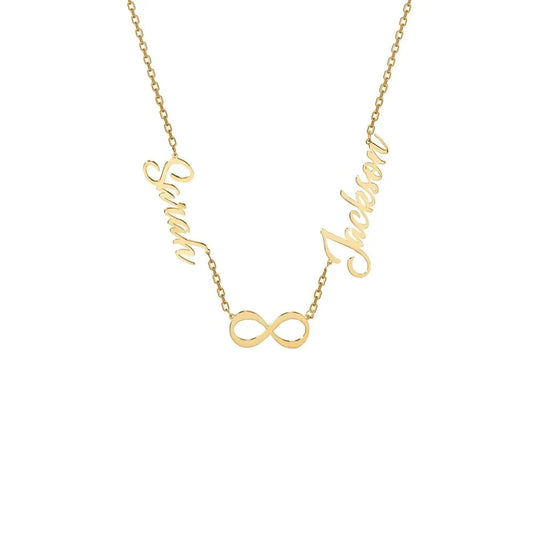 Eternal Love Infinity Name Necklace