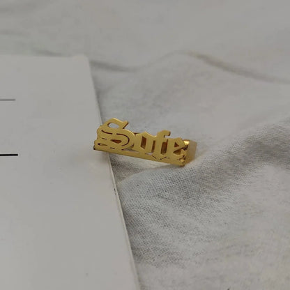 Personalized Name Classy Rings