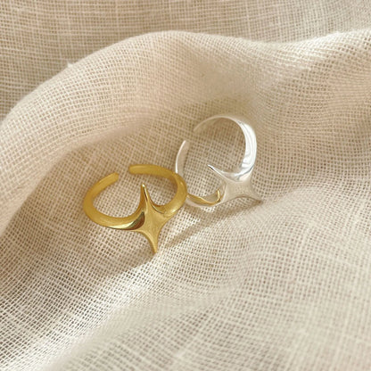 Resizable North Star Rings